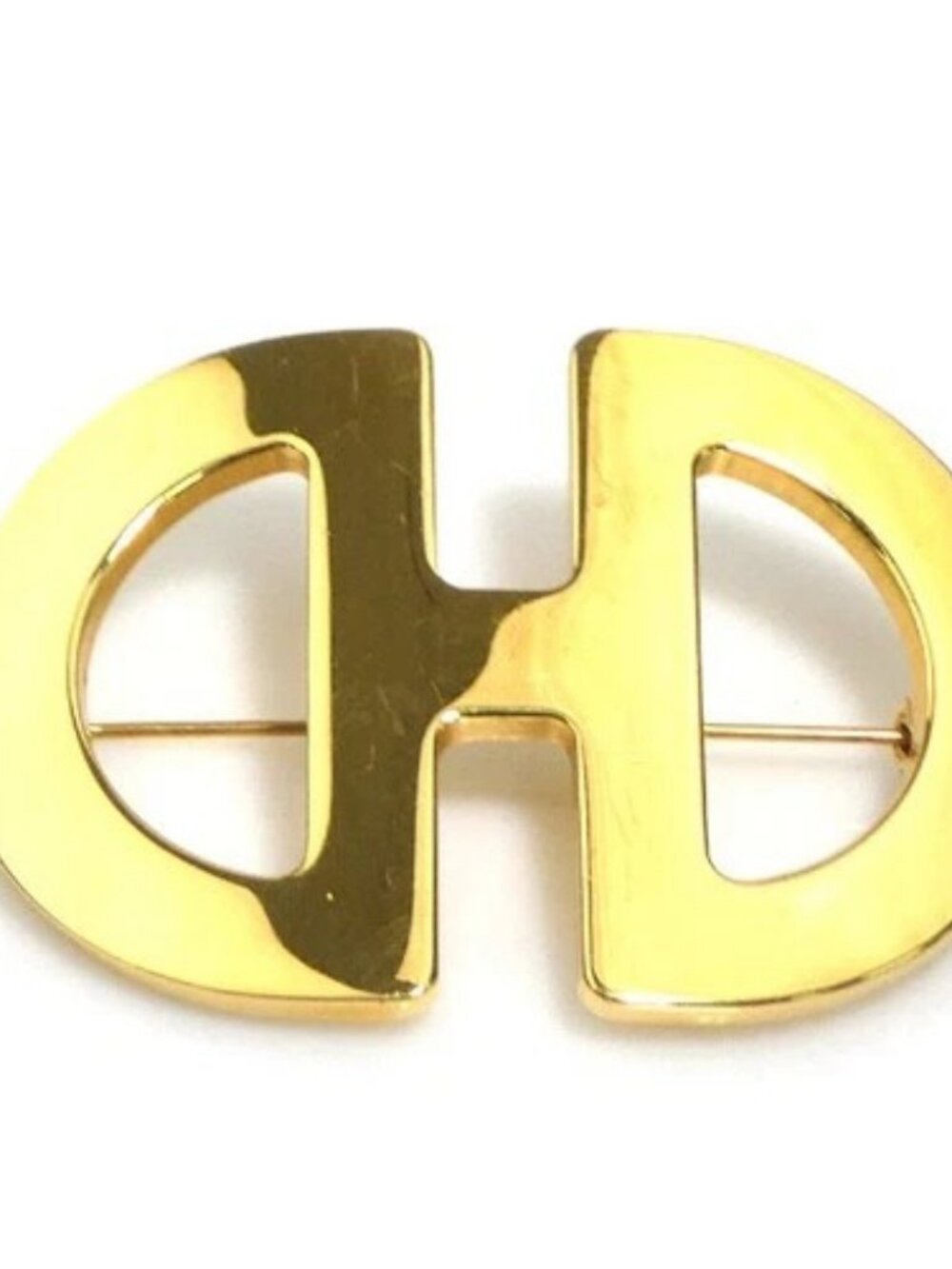 Auth CELINE Brooch Gold Metal - r11121a